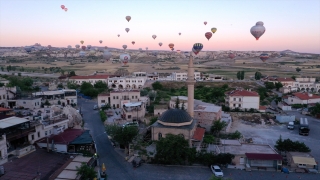 Yılın ilk yarısında 258 bin turist Kapadokya’yı kuşbakışı izledi