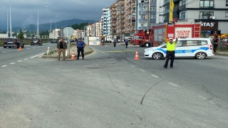 Rize’de dinamit yüklü tır ile kamyonet çarpıştı