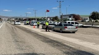 Çorum’da Kurban Bayramı öncesi dron ile trafik denetimi yapıldı