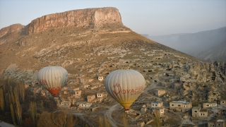 Kapadokya’nın giriş kapısı Soğanlı’da balon turizmi yeniden başladı