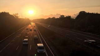 Anadolu Otoyolu’nun Düzce ve Bolu kesiminde bayram trafiği sürüyor