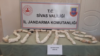 Sivas’ta tırda 8 kilogram uyuşturucu ele geçirildi