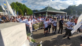 Bosna’da ölüm yolunda ”Barış Yürüyüşü” sona erdi