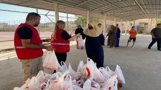 Türk Kızılay Kerkük’te 1250 aileye kurban eti ulaştırdı