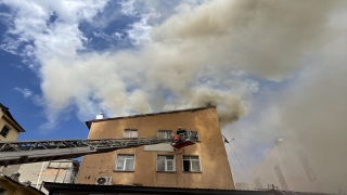 Erzurum’da otelde çıkan yangın hasara neden oldu