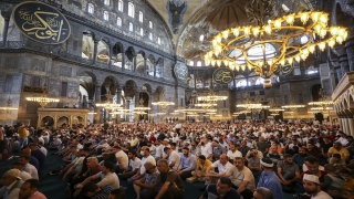 Ayasofyai Kebir Camii’nde 15 Temmuz şehitleri için mevlit programı