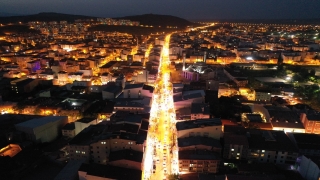 Kars’ta darbe girişimi gecesi yollara konulan iş makineleriyle konvoy oluşturuldu