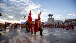 Jandarma Genel Komutanlığı Mehteran Birliği başkentte konser verdi