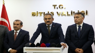 Milli Eğitim Bakanı Özer, Bitlis’te Eğitim Değerlendirme Toplantısı’na katıldı: