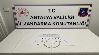 Antalya’da tarihi eser kaçakçılığı operasyonunda 2 şüpheli yakalandı