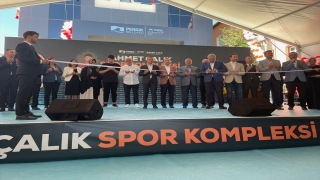 İstanbul’da Ahmet Çalık Spor Kompleksi’nin açılışı yapıldı