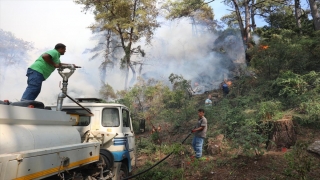 GÜNCELLEME Marmaris’te çıkan orman yangını kontrol altına alındı