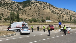 Bayburt’ta trafik kazalarında 4 kişi yaralandı