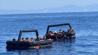 Muğla açıklarında 101 düzensiz göçmen kurtarıldı