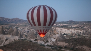 Kapadokya’da balon turlarına 7 ayda 327 bin 859 turist katıldı