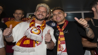 Lucas Torreira ve Dries Mertens, Galatasaray için İstanbul’da