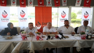 Zafer Partisi Genel Başkanı Özdağ Çanakkale’de basın toplantısı düzenledi: