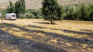 Kahramanmaraş’ta şehit babası ot yakarken hayatını kaybetti