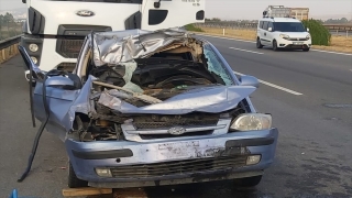 Osmaniye’de tıra çarpan otomobildeki 2 kişi öldü