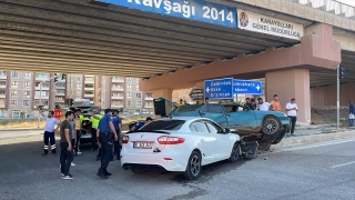 Bayburt’ta iki aracın çarpıştığı kazada 1 kişi yaralandı