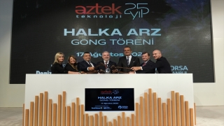 Borsa İstanbul’da gong Aztek Teknoloji için çaldı