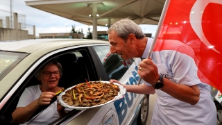 ”Tuna’dan Orhun’a İpek Yolu Rallisi” katılımcıları Türkiye’ye ulaştı