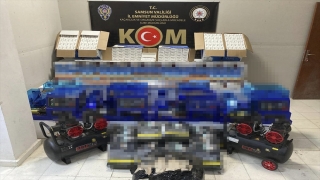 Samsun’da 93 bin 600 filtreli sigara kağıdı ele geçirildi