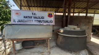 Hatay’da 13 bin 350 litre sahte içki ele geçirildi