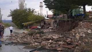 Bursa’nın Harmancık ilçesinde sağanak ve taşkın hasara yol açtı