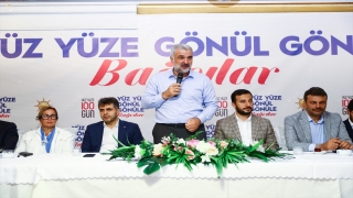 AK Parti İstanbul’un ”Yüz Yüze 100 Gün” buluşmaları Bağcılar’da devam etti 