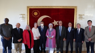 Emine Erdoğan, Uluslararası Pediatri Kurumu heyetini kabul etti: 