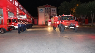 Kayseri’den Mersin’deki yangın söndürme çalışmalarına destek