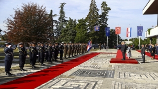 Cumhurbaşkanı Erdoğan, Hırvatistan’da resmi törenle karşılandı