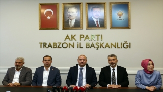 AK Parti Genel Başkan Yardımcısı İleri, Trabzon’da parti teşkilatıyla buluştu: