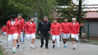 Ampute Futbol Milli Takımı Dünya Kupası hazırlıklarını Bolu’da sürdürüyor