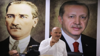 İçişleri Bakanı Soylu, partisinin Kırklareli İl Başkanlığında konuştu: