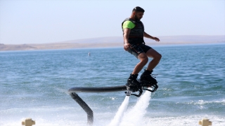 Türkiye Su Jeti ve Flyboard Şampiyonası’na Kayseri’de devam edildi