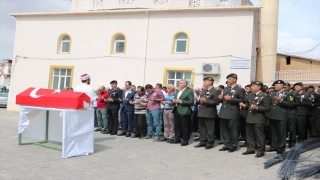 Elazığ’da vefat eden Kıbrıs gazisi son yolculuğuna uğurlandı