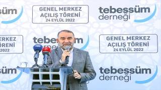 Tebessüm Derneğinin Üsküdar’daki genel merkezinin açılışı yapıldı