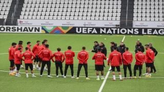 A Milli Futbol Takımı, Faroe Adaları maçı hazırlıklarını sürdürdü