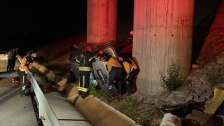 Kuzey Marmara Otoyolu’nda aracın devrilmesi sonucu 1 kişi öldü, 1 kişi yaralandı