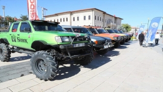 Sivas’ta yarın başlayacak offroad oyunları öncesi araçlar sergilendi