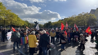 Almanya’daki artan fiyatlar ve hayat pahalılığı Köln’de protesto edildi