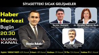 Başyazarımız Mustafa Albayrak bu akşam saat 20:30'da Ulusal Kanal'da