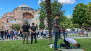 Ayasofya Camisi Çekim Merkezi oldu