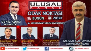 Başyazarımız Mustafa Albayrak bu akşam saat 20:30'da Ulusal Kanal'da