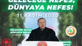 Cumhurbaşkanı Erdoğan, ”Geleceğe Nefes, Dünyaya Nefes Programı”nda konuştu