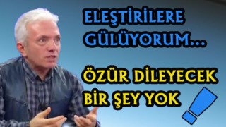 Ebubekir Sofuoğlu kendini savundu: Söylediklerim ortada özür dileyecek bir şey demedim