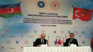 Türkiye-Nahcivan Doğal Gaz Boru Hattı için imzalar atıldı