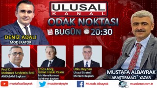 Başyazarımız Mustafa Albayrak bu akşam saat 20:30'da Ulusal Kanal'da